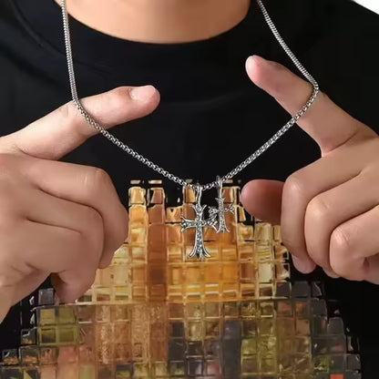 HallowedAura™ DoubleCross Necklace